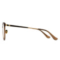 gold eyeglasses