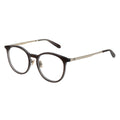 brown round eyeglasses