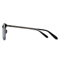 Black rectangle glasses, rectangular frame