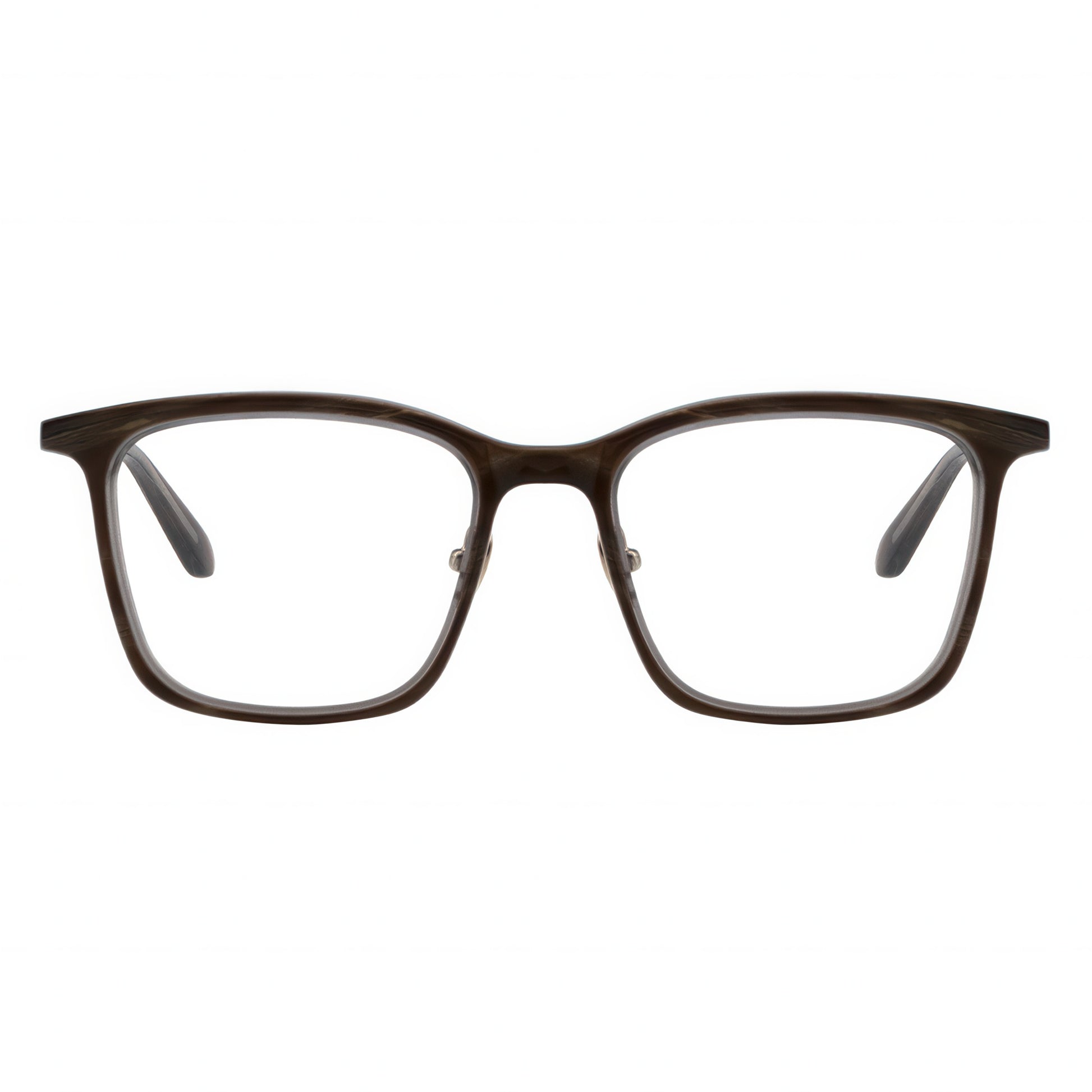 brown eyeglasses