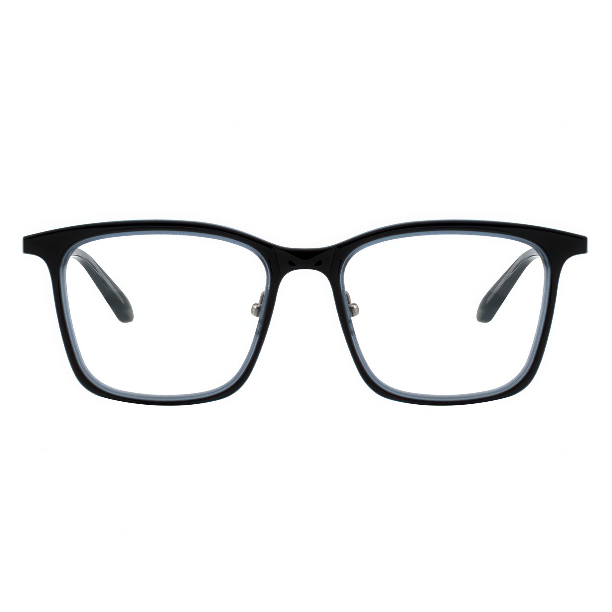 blue rectangle eyeglasses