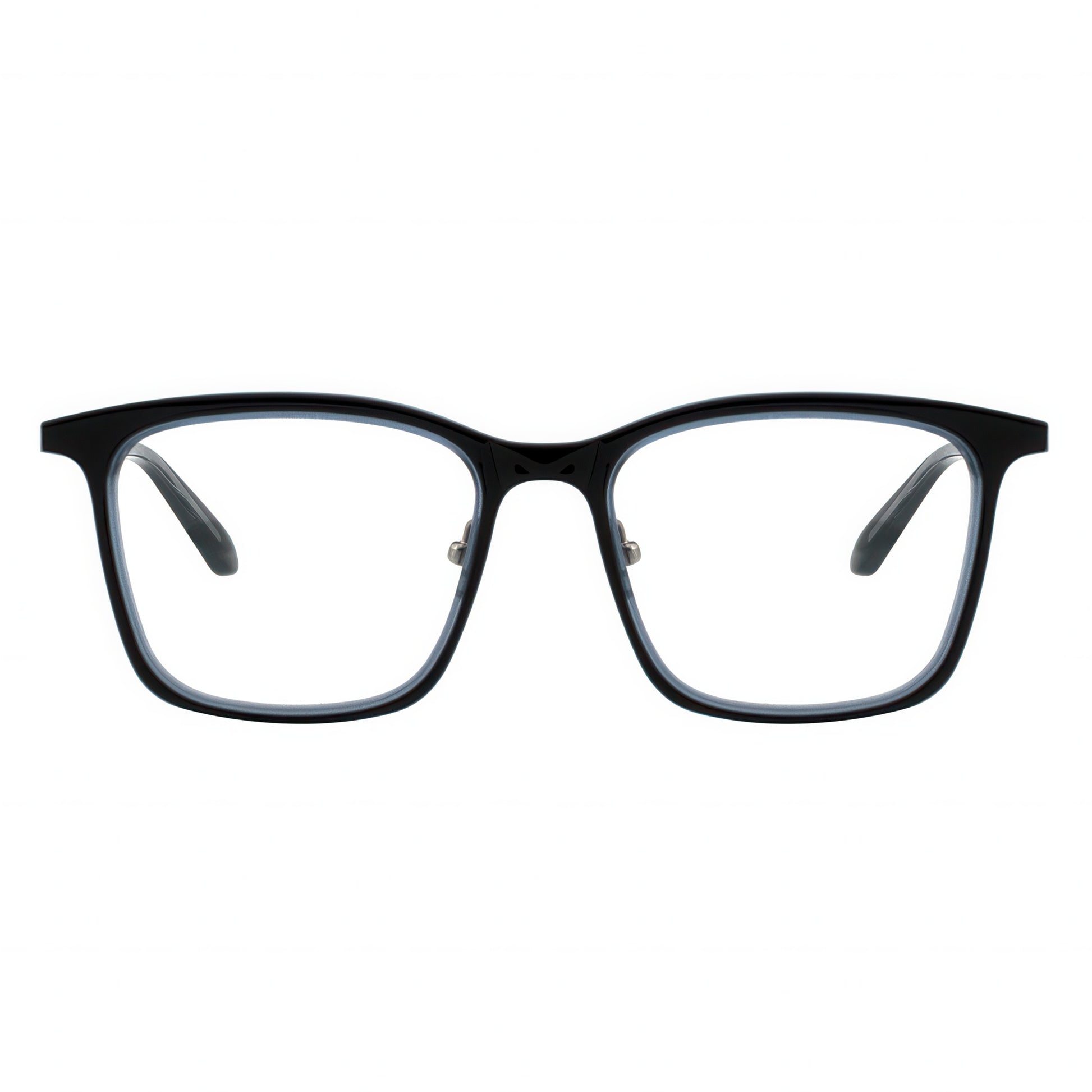 blue rectangle eyeglasses