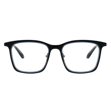blue rectangle eyeglasses