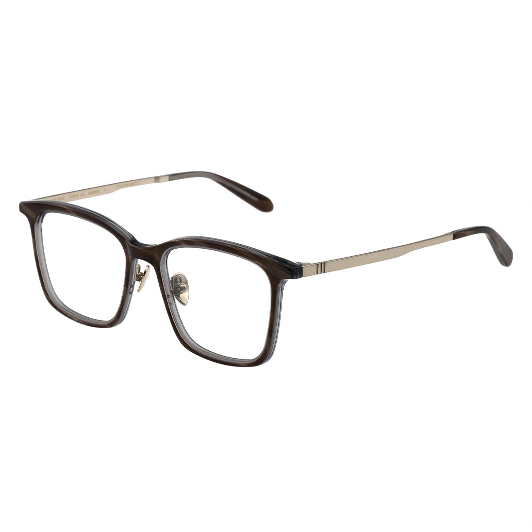 wood pattern rectangle glasses, rectangular frame