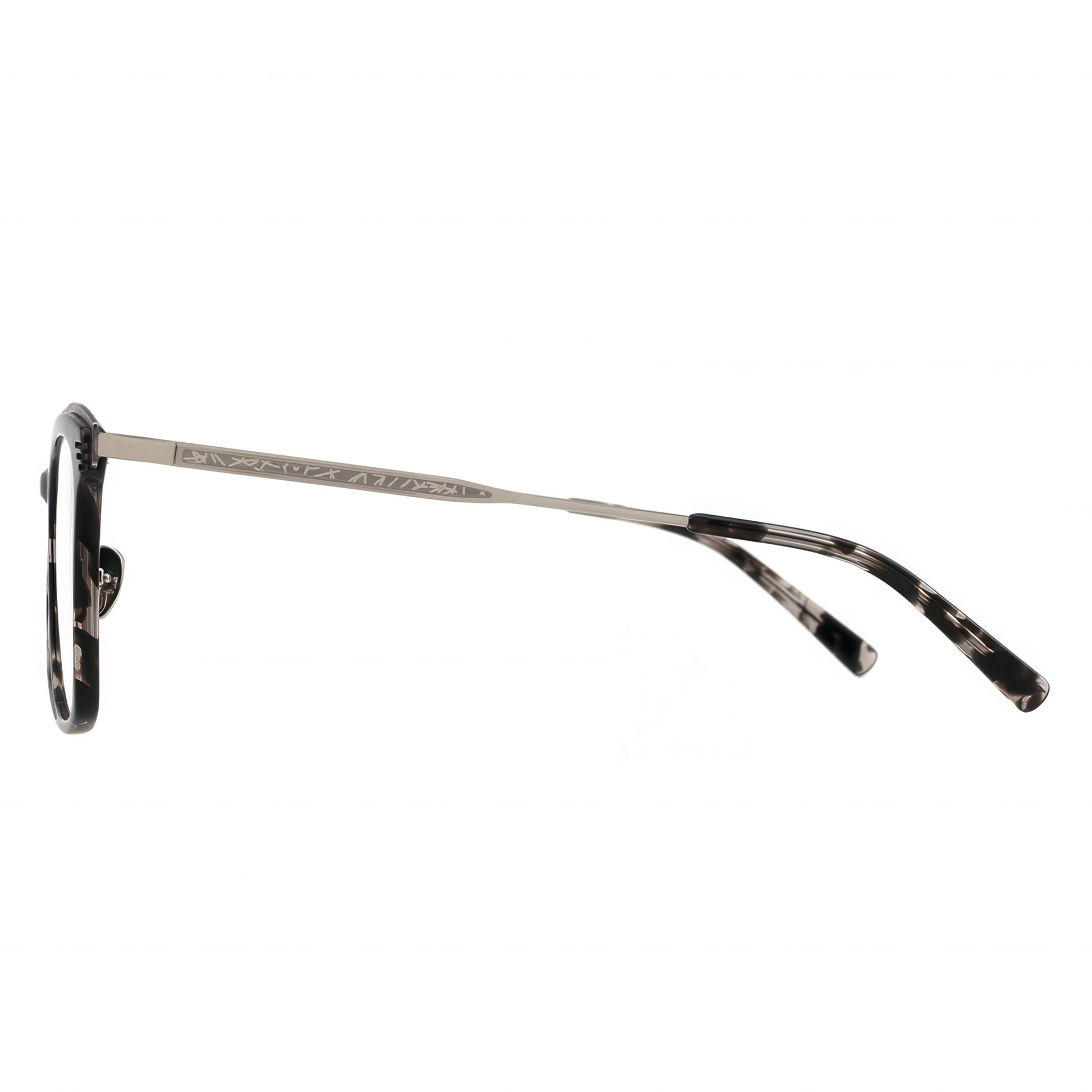 silver eyeglasses