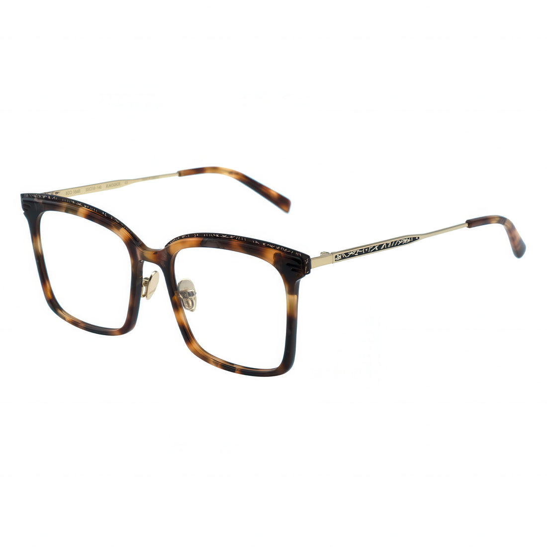 tortoise rectangle eyeglasses