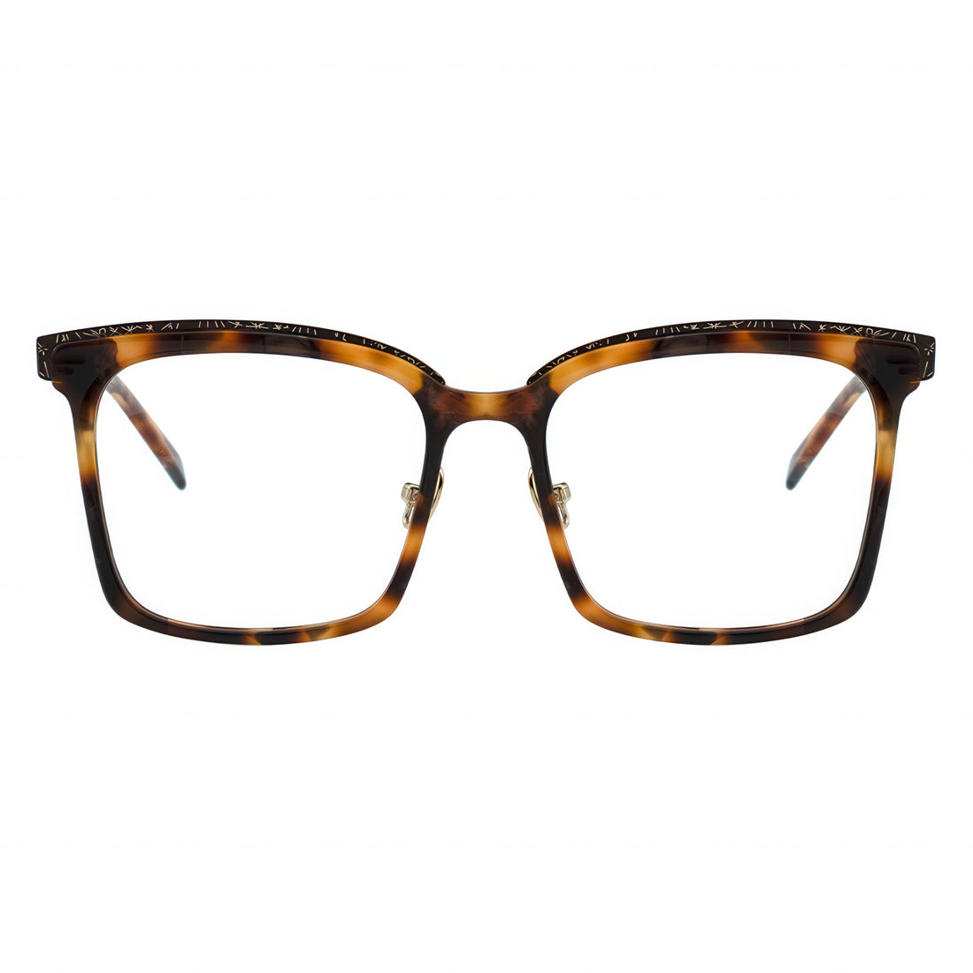 tortoise rectangle eyeglasses