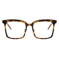 tortoise rectangle eyeglasses