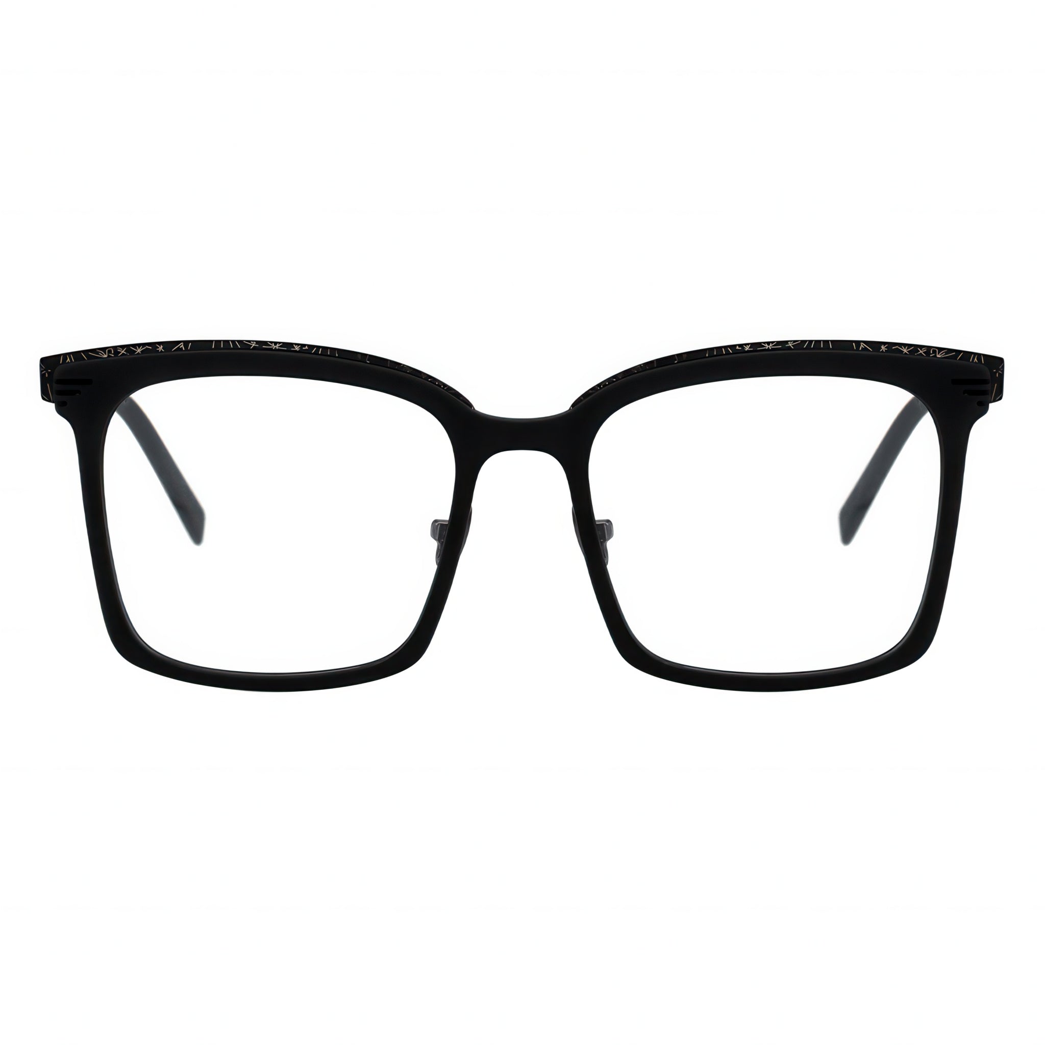 black rectangular sunglasses