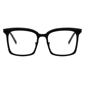 black rectangular sunglasses