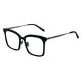 black rectangle eyeglasses