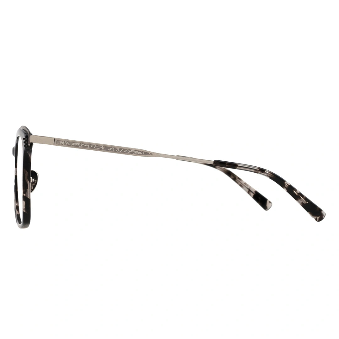 round glasses silver