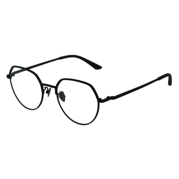 Black round glasses