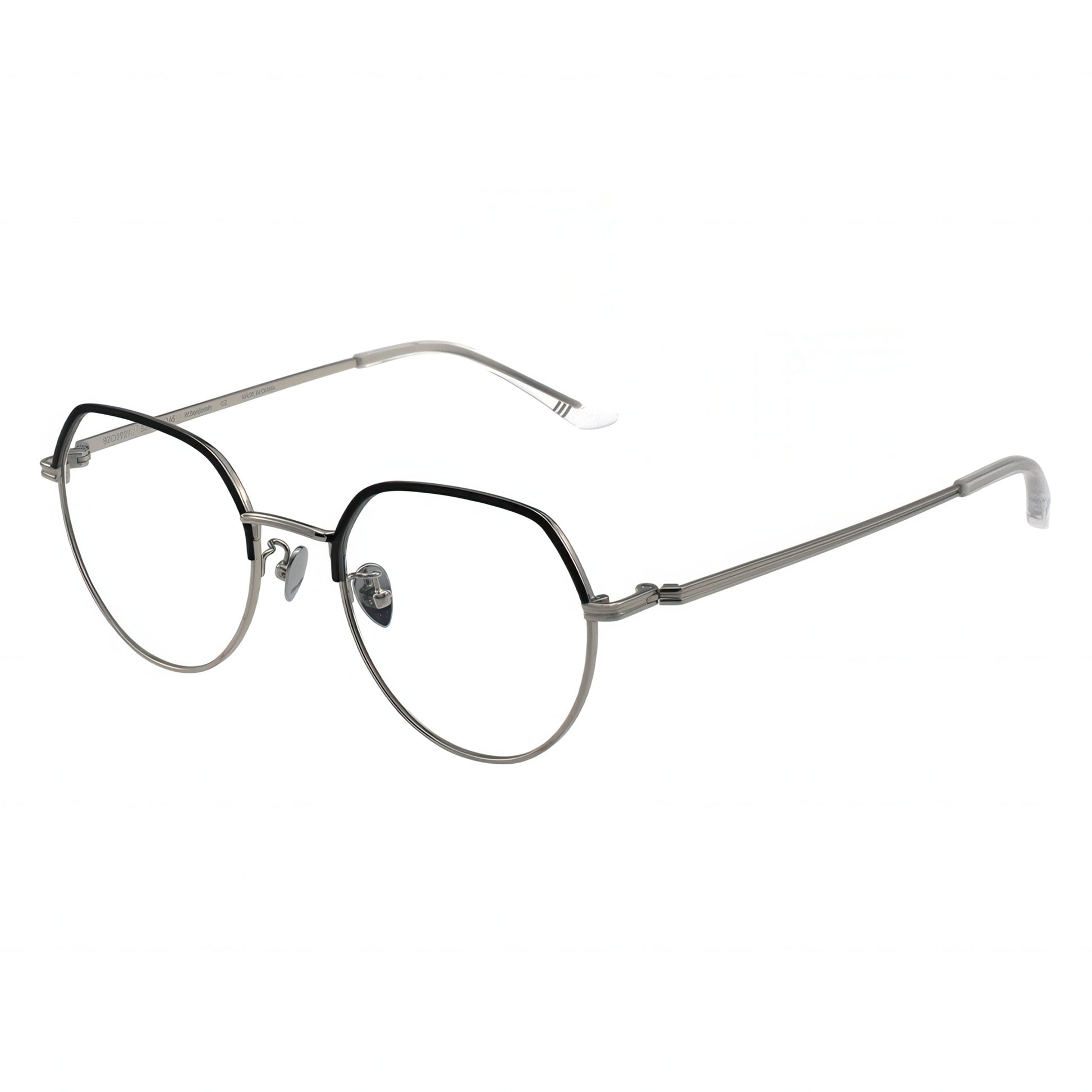 silver eyeglasses