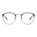 gold eyeglasses
