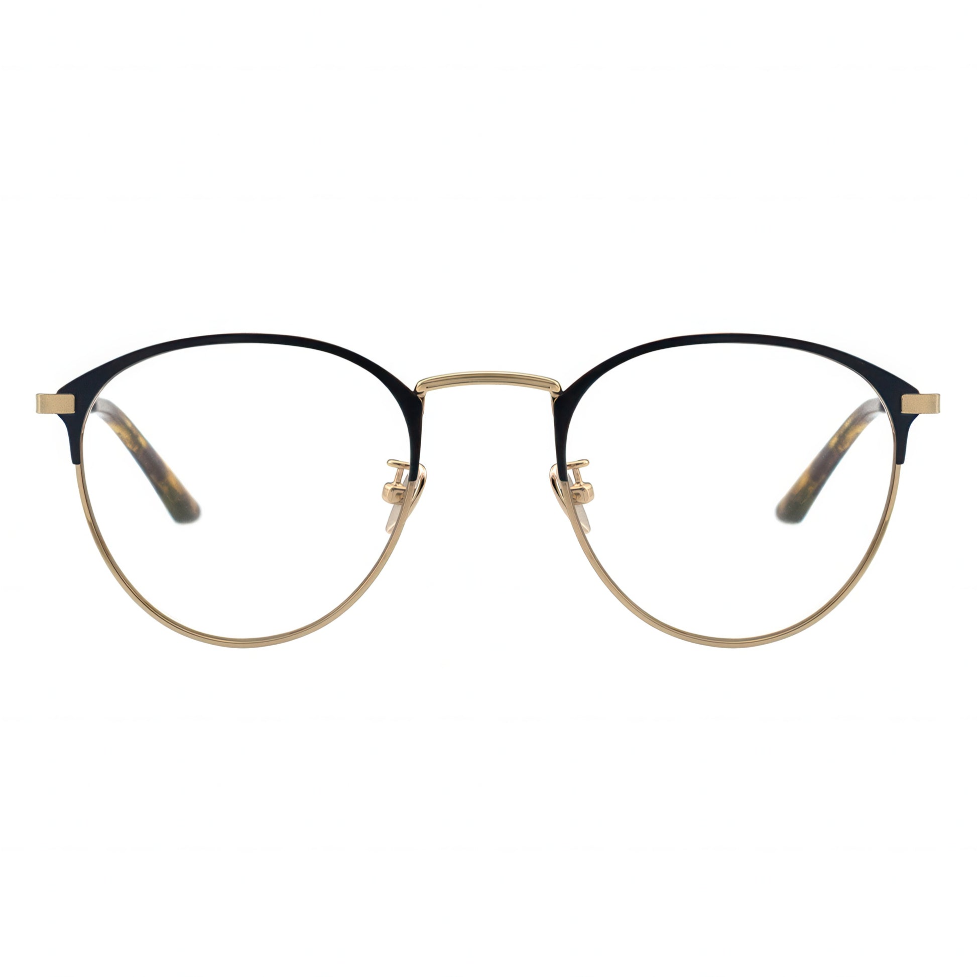 gold eyeglasses