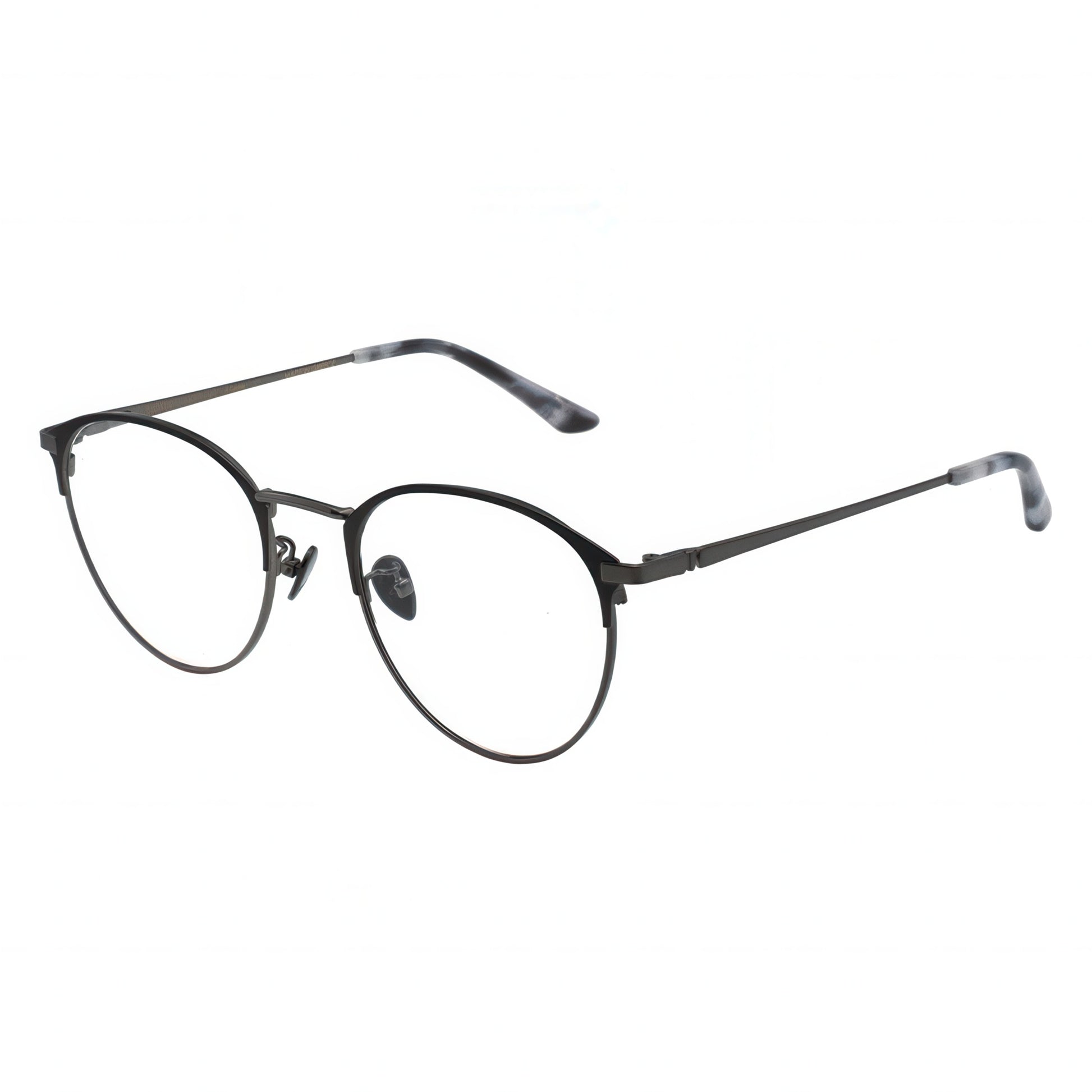 gray eyeglasses