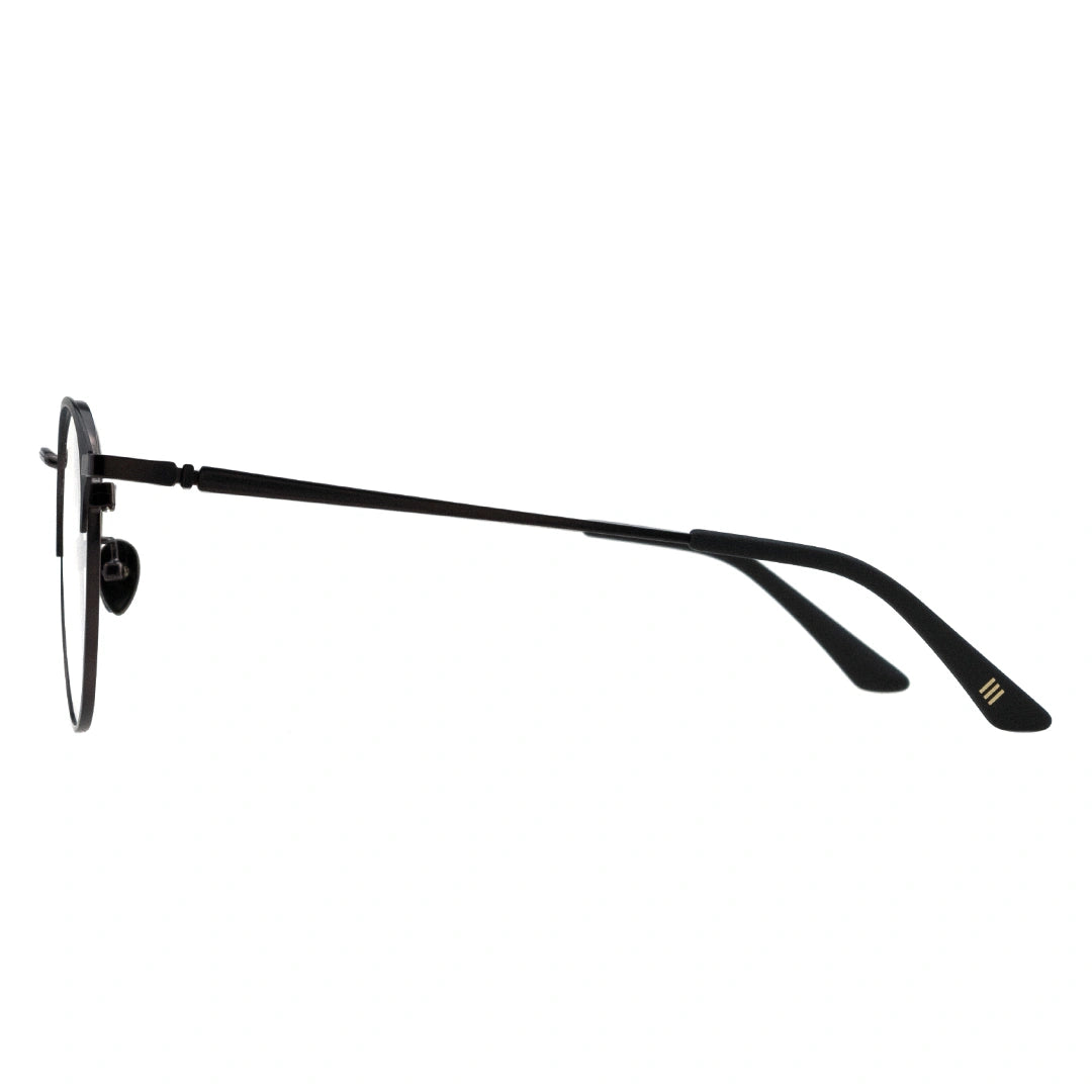 black round glasses,  round eyeglasses