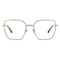 gold oversized glasses
