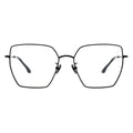 black cateye glasses
