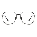 Geometric eyeglasses, aviator glasses