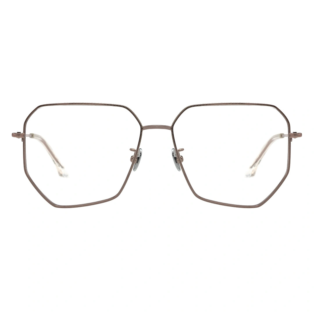 Geometric eyeglasses, aviator glasses