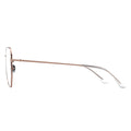 rose gold Geometric eyeglasses, aviator glasses
