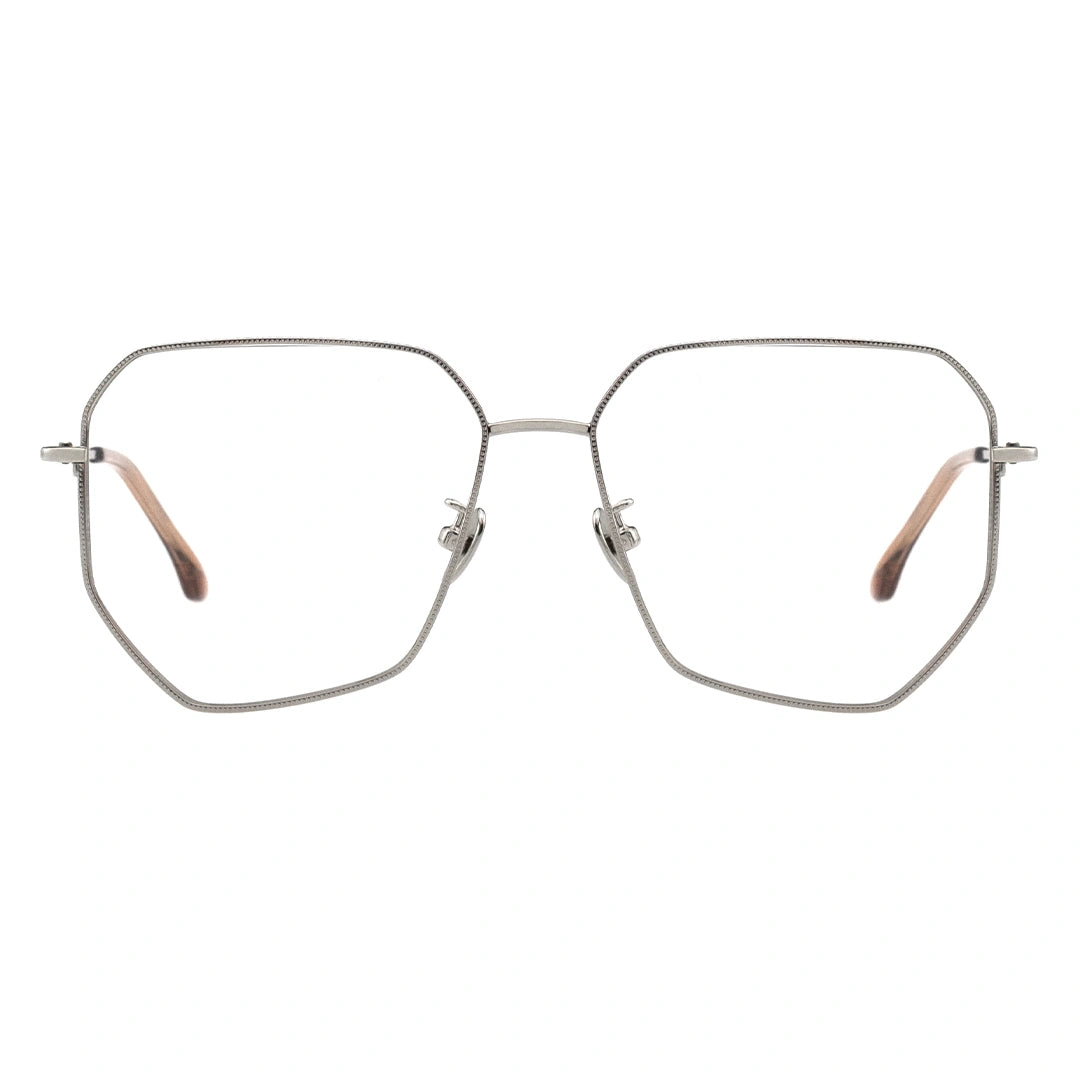Geometric eyeglasses, aviator glasses
