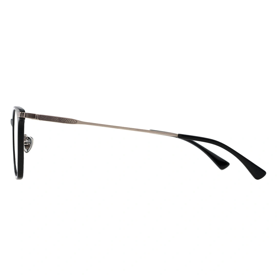 black square glasses