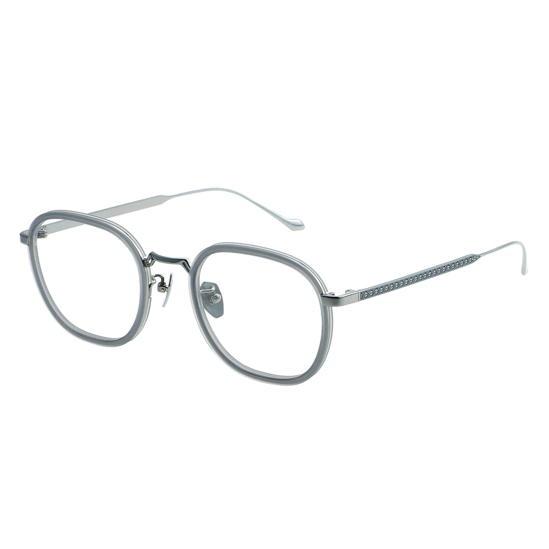 silver round glasses