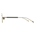 gold eyeglasses, gold round glasses