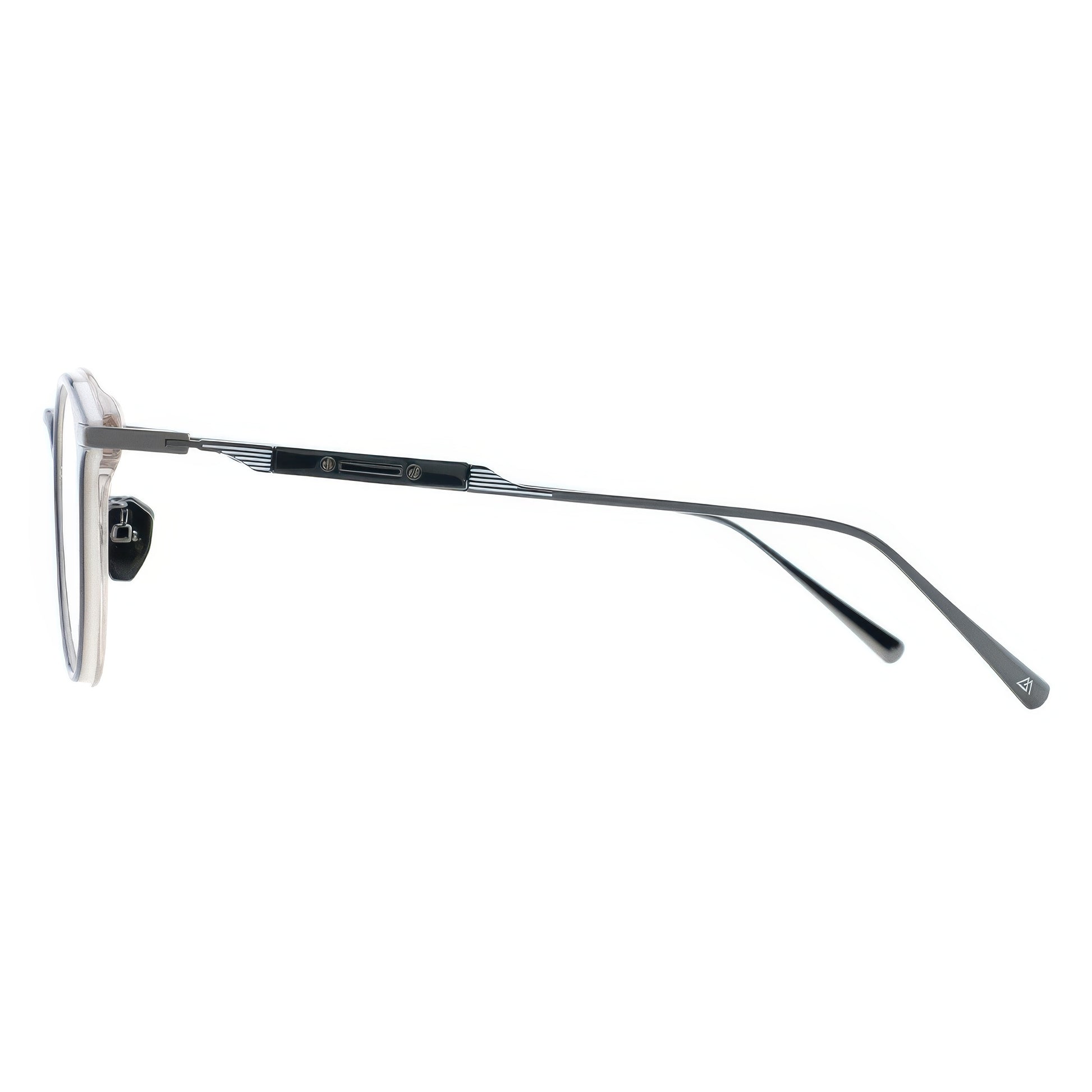 Eyeglasses with thin metal frame 