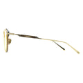 Gold-framed eyeglasses 