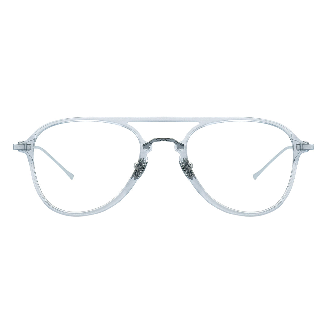 clear navigator sunglasses, silver aviator sunglasses