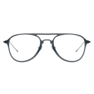 Black aviator eyeglasses