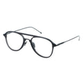 Black aviator eyeglasses