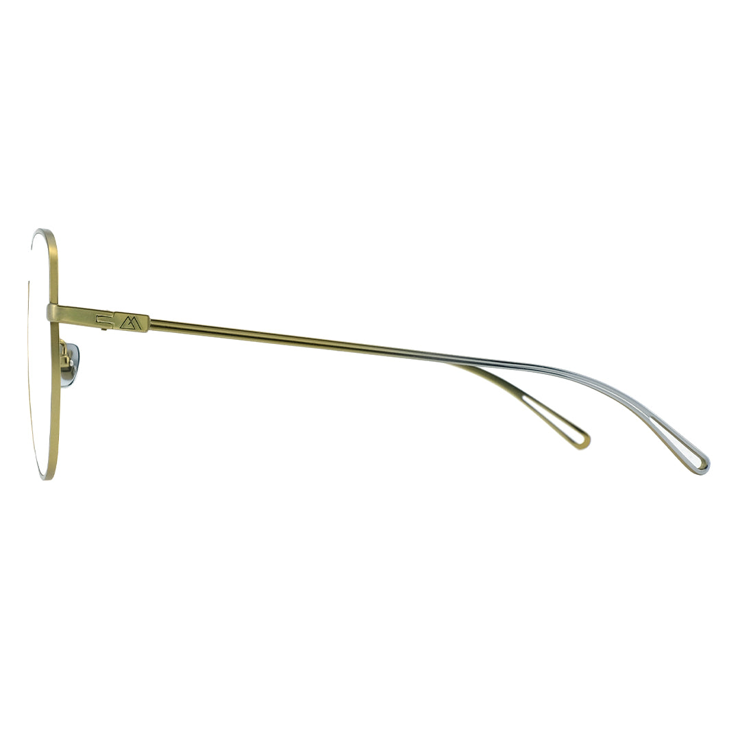 bronze frame eyeglasses