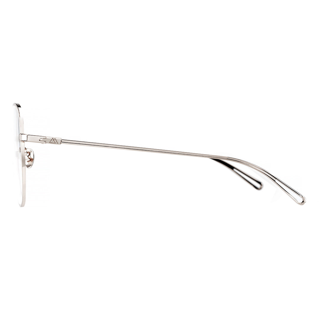 metallic frame eyeglasses