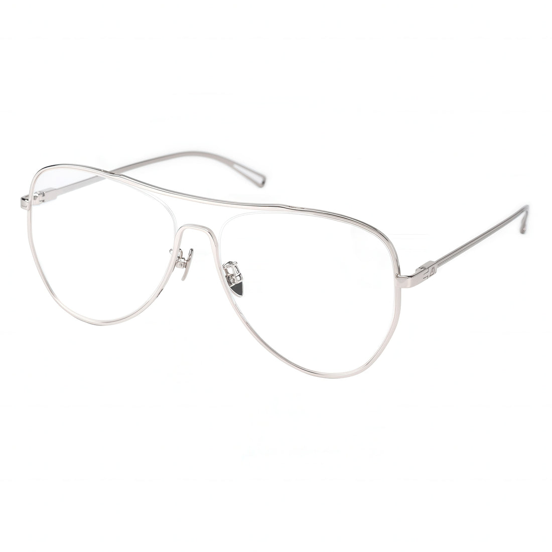 silver eyeglasses
