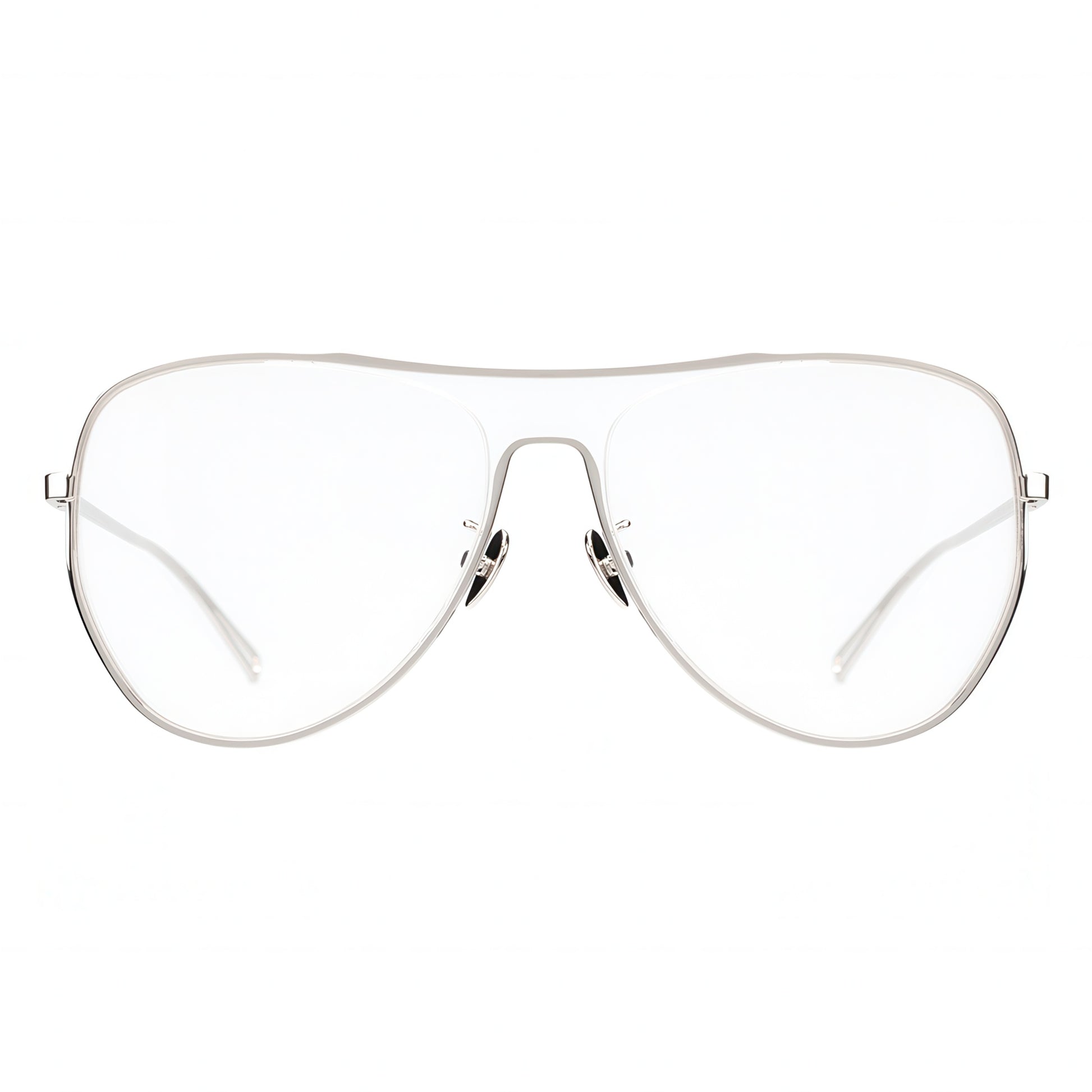 silver eyeglasses