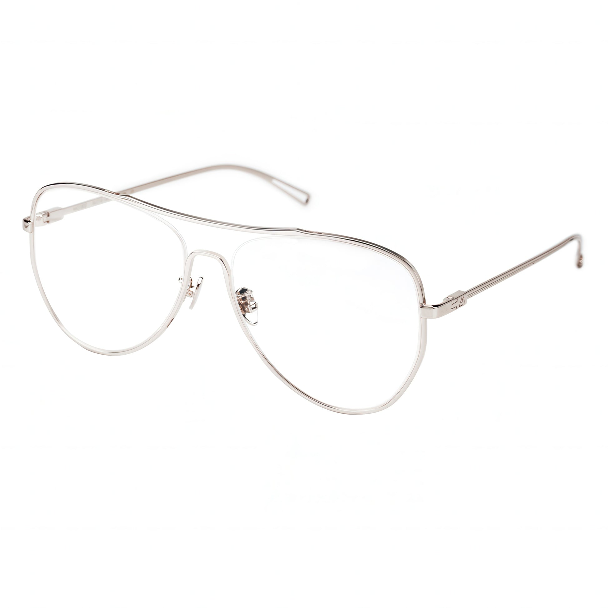silver eyeglasses