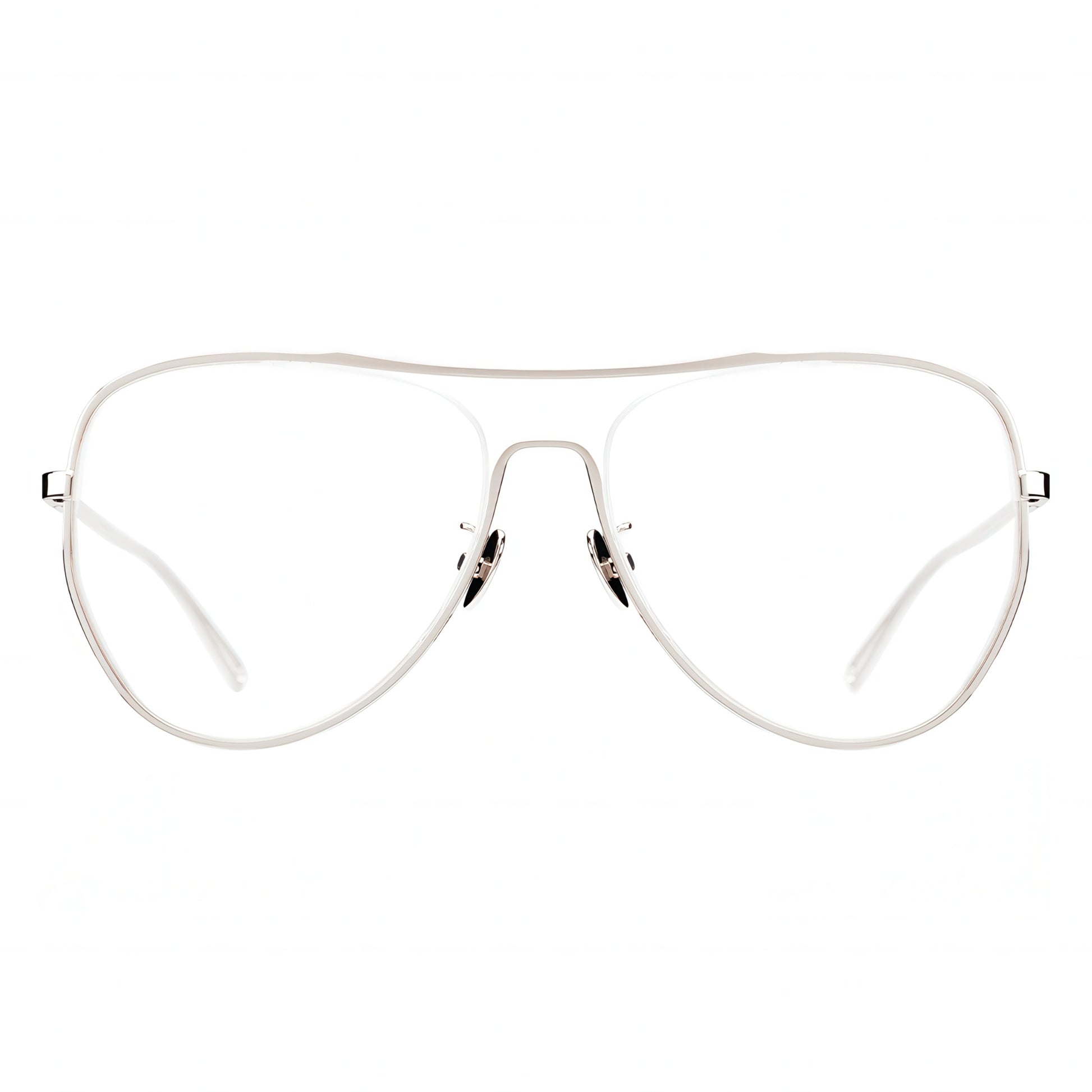 silver eyeglasses