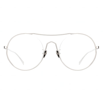 silver round eyeglasses