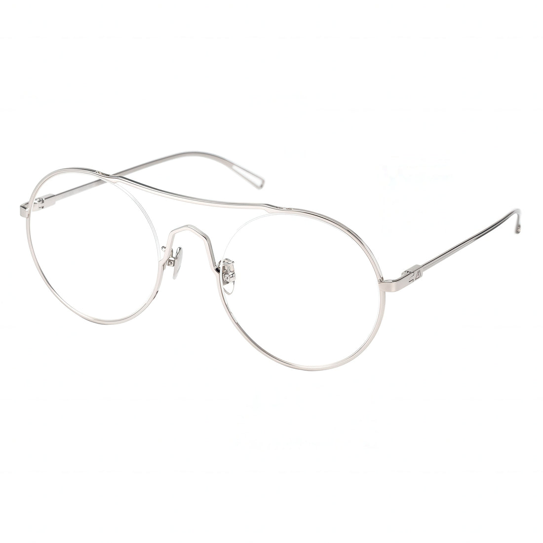 silver round eyeglasses