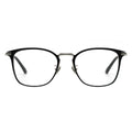 black rectangle eyeglasses