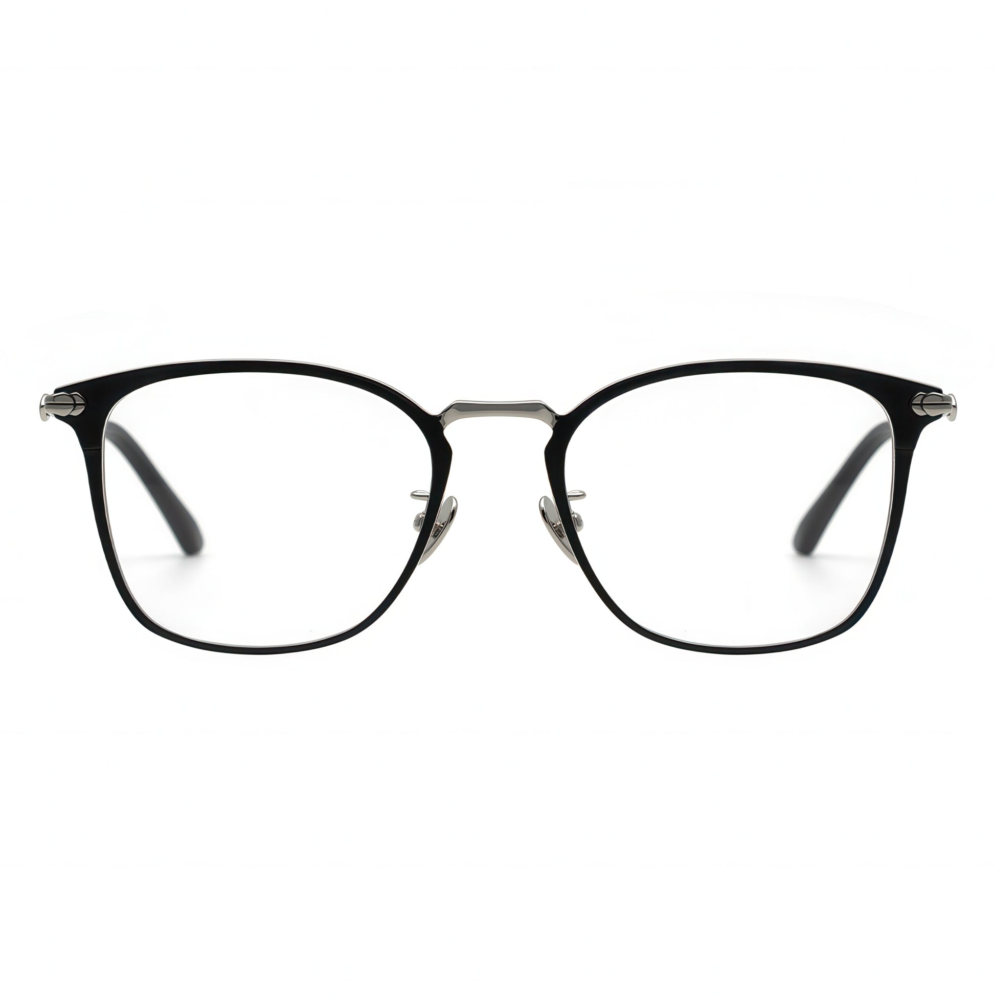 black rectangle eyeglasses