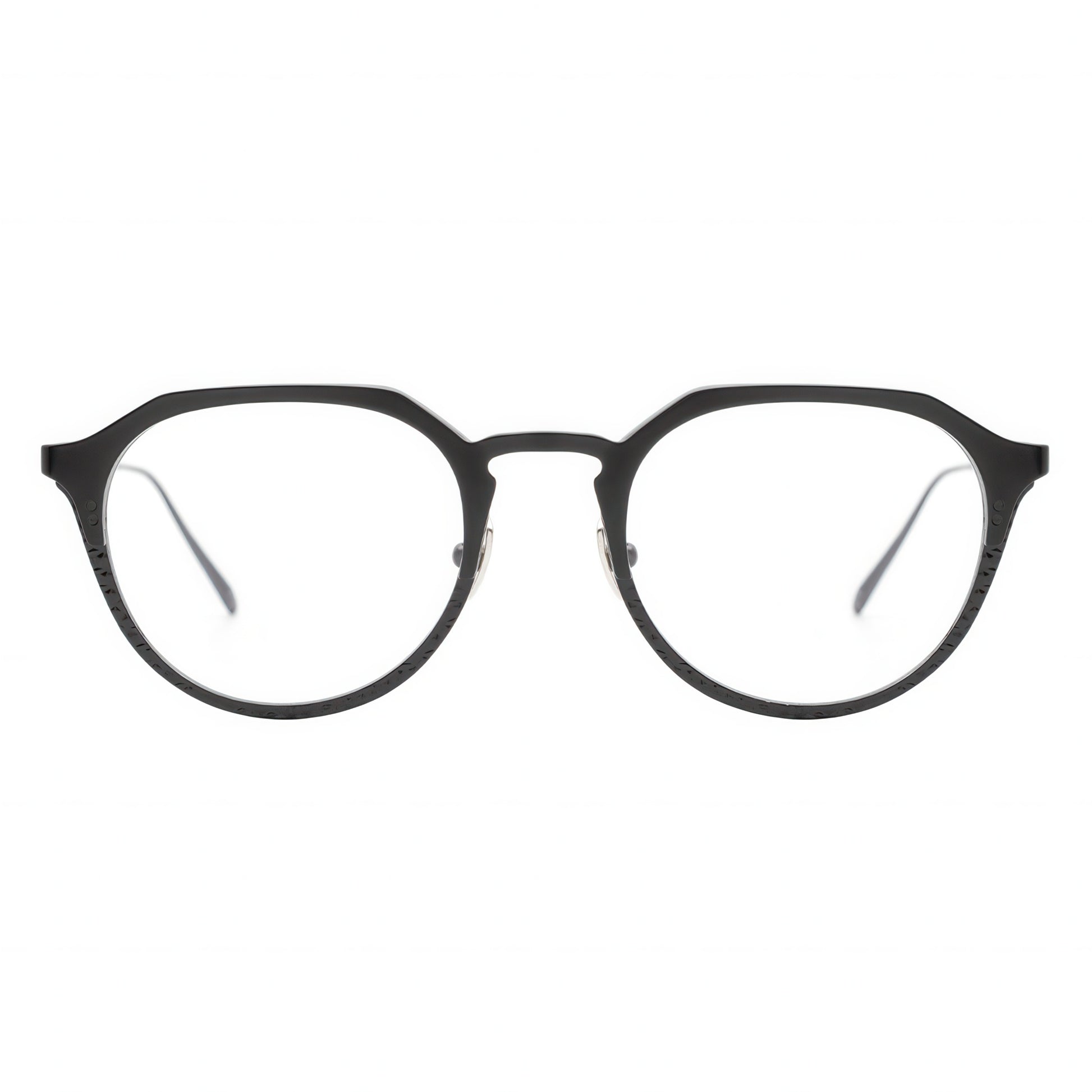 gray eyeglasses