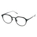 black round eyeglasses