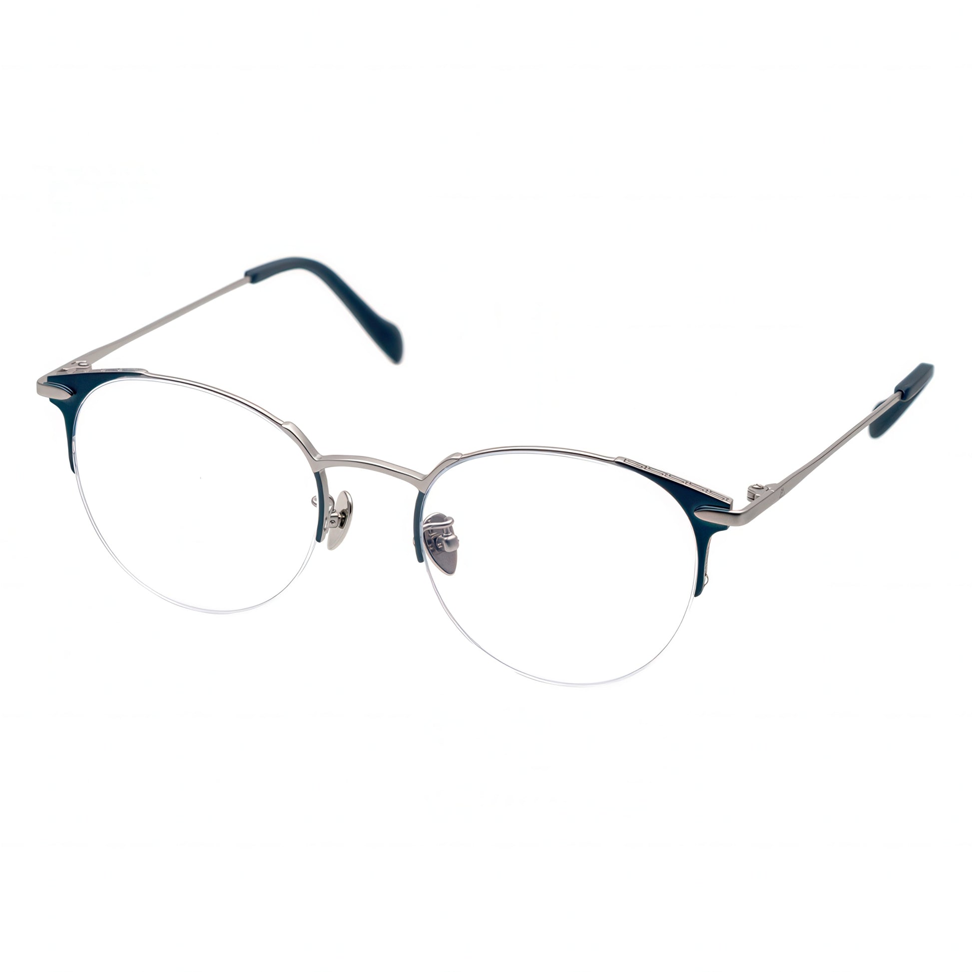 half-rim eyeglasses