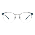 half-rim eyeglasses